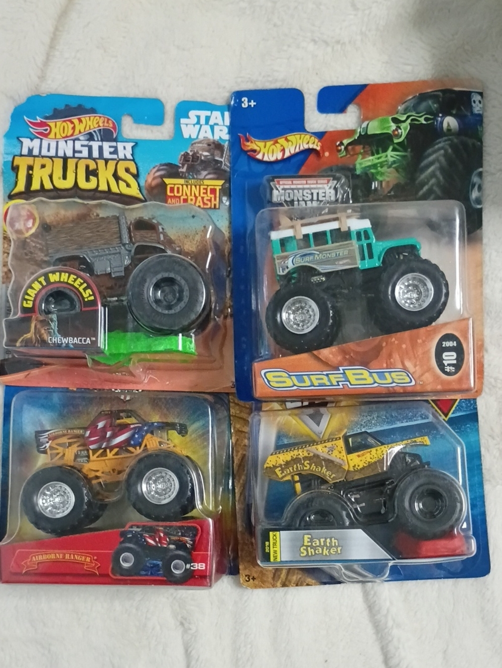 Hot Wheels Surf Bus Monster Truck Toy - Teal Green